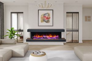 Osseo E-Series Linear Electric Fireplace