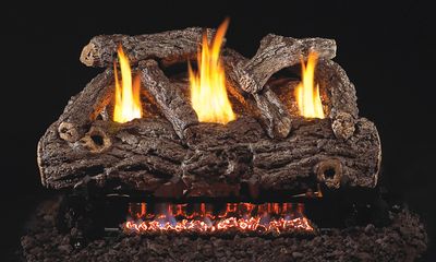 The G9 Series Golden Oak Designer Vent-Free Logs - 20", available at Tate Builders Supply in Erlanger, Kentucky