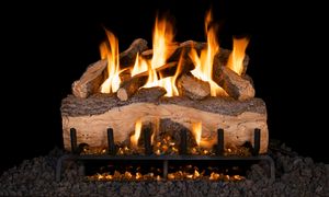 G31 Series Mountain Crest Split Oak Logs - 18/20"