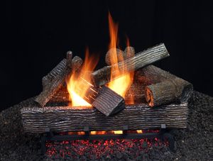 18" Rugged Craft Metal Logs