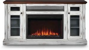 The Charlotte - Electric Fireplace Media Console