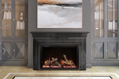 The 30-Inch Traditional Electric Fireplace, available at Tate Builders Supply in Erlanger, Kentucky