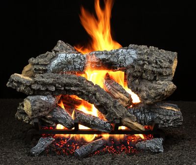 The 24" Canyon Timbers Radiant Heat Log Set, available at Tate Builders Supply in Erlanger, Kentucky
