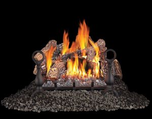 Fiberglow Gas Log Set - 18"