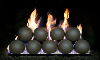 The 4" Epic Black Fyre Spheres (19-Piece Set), available at Tate Builders Supply in Erlanger, Kentucky