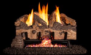 G10 Series Vent-Free Gnarled Split Logs - 16/18"
