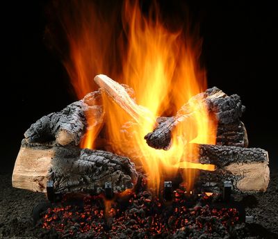 The 18" Inferno Charred Log Set, available at Tate Builders Supply in Erlanger, Kentucky