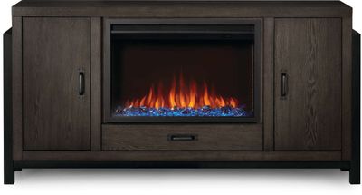 The The Franklin - Electric Fireplace Media Console, available at Tate Builders Supply in Erlanger, Kentucky