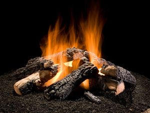 Magnificent Inferno Series Wilderness Char 20" Outdoor Firepit Log Set (6-piece)