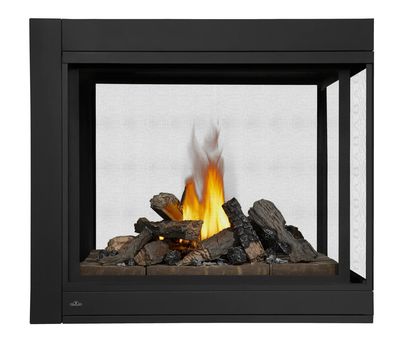 The Ascent 3-Sided Fireplace (Log Burner), available at Tate Builders Supply in Erlanger, Kentucky