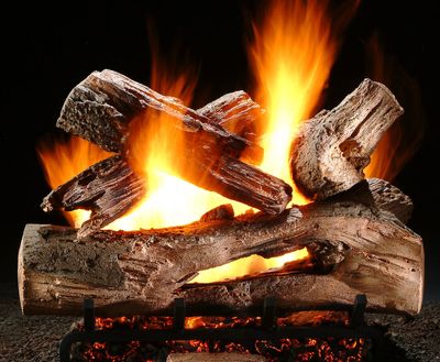 The 21" Mountain Timber Fresh Cut Log Set, available at Tate Builders Supply in Erlanger, Kentucky