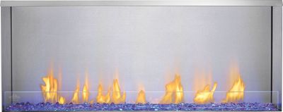 The Galaxy 50 Outdoor Fireplace, available at Tate Builders Supply in Erlanger, Kentucky