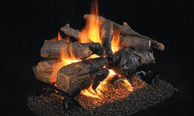 The Charred American Oak See-Thru Logs - 18/20", available at Tate Builders Supply in Erlanger, Kentucky