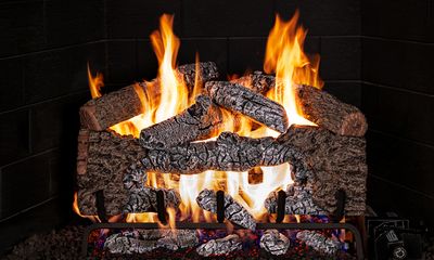 The Charred Cinder Oak Logs - 24", available at Tate Builders Supply in Erlanger, Kentucky