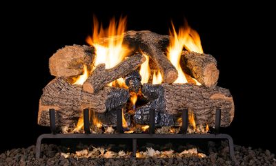 The G31 Series Charred Angel Oak Logs - 18/20", available at Tate Builders Supply in Erlanger, Kentucky