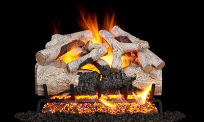 The G52 Series Burnt Aspen Logs - 18", available at Tate Builders Supply in Erlanger, Kentucky