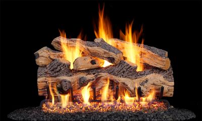 The Gnarled Split Oak Logs - 24", available at Tate Builders Supply in Erlanger, Kentucky