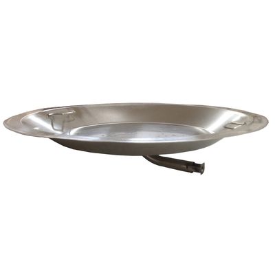 The Stainless Steel Drop-In Style Outdoor Fire Pit Burner Kit, available at Tate Builders Supply in Erlanger, Kentucky