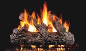 Rustic Oak Logs - 16"