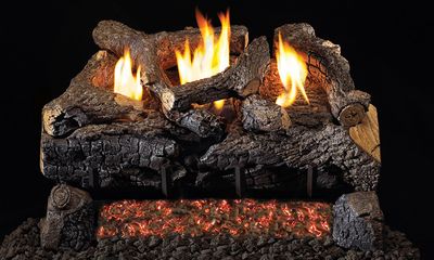 The G18 Series See-Thru Vent-Free Evening Fyre Charred Logs - 16/18", available at Tate Builders Supply in Erlanger, Kentucky