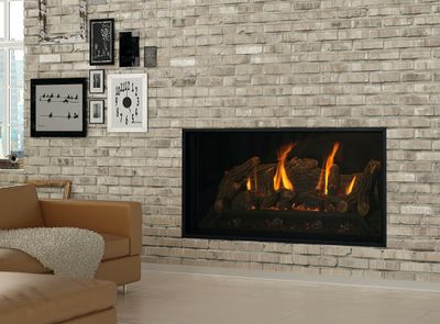 The Bellingham 44 Gas Fireplace, available at Tate Builders Supply in Erlanger, Kentucky