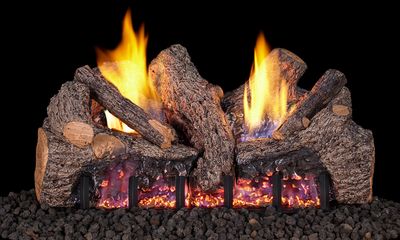 The G19A Series Vent-Free Foothill Oak Logs - 24", available at Tate Builders Supply in Erlanger, Kentucky