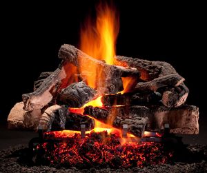 21" Rustic Timbers Radiant Heat Log Set