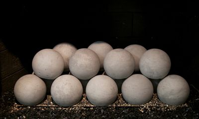 The 4" Graystone Fyre Spheres (19-Piece Set), available at Tate Builders Supply in Erlanger, Kentucky