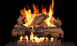 Split Oak Designer Plus Logs - 18"